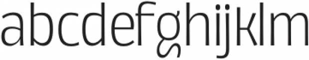 Annuario Light otf (300) Font LOWERCASE