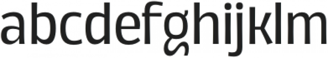 Annuario Regular otf (400) Font LOWERCASE