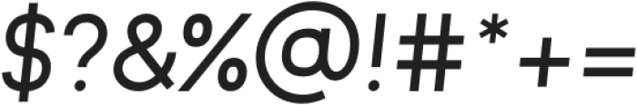 Anodina Italic otf (400) Font OTHER CHARS