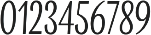 Anori Medium Italic otf (500) Font OTHER CHARS