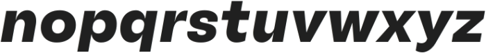 Another Grotesk Display Bold Italic ttf (700) Font LOWERCASE