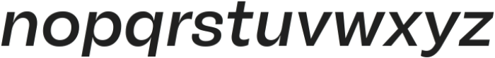 Another Grotesk Medium Italic ttf (500) Font LOWERCASE