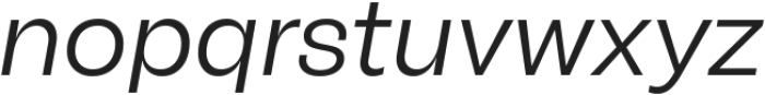 Another Grotesk Normal Italic ttf (400) Font LOWERCASE