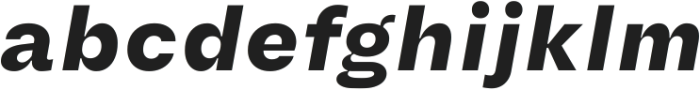 Another Grotesk Text Bold Italic ttf (700) Font LOWERCASE