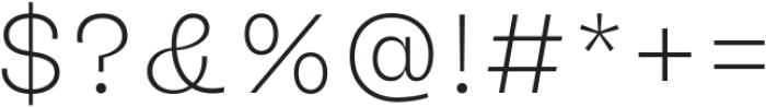 Another Grotesk Text Extra Light ttf (200) Font OTHER CHARS
