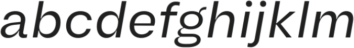 Another Grotesk Text Italic ttf (400) Font LOWERCASE