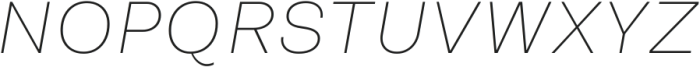 Another Grotesk Text Laser Italic ttf (400) Font UPPERCASE