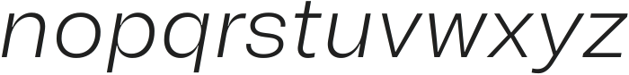 Another Grotesk Text Light Italic ttf (300) Font LOWERCASE