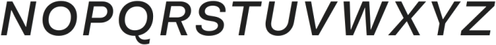 Another Grotesk Text Medium Italic ttf (500) Font UPPERCASE