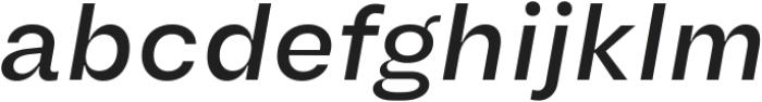 Another Grotesk Text Medium Italic ttf (500) Font LOWERCASE