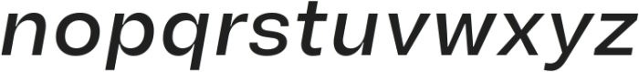 Another Grotesk Text Medium Italic ttf (500) Font LOWERCASE