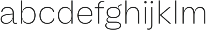 Another Grotesk Text Thin ttf (100) Font LOWERCASE
