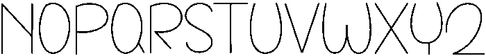 Another Regular otf (400) Font LOWERCASE