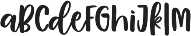 Another Thing Regular otf (100) Font LOWERCASE