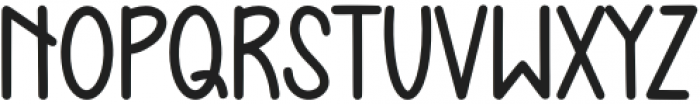 AnotherRegular otf (400) Font LOWERCASE