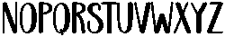 Anothing Regular otf (100) Font UPPERCASE
