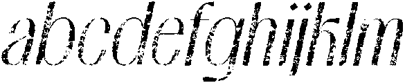 Ansela Stamp Italic otf (400) FONT
