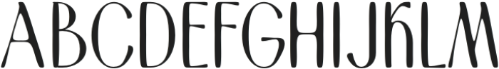 AnselaDrawn-Regular otf (400) Font UPPERCASE