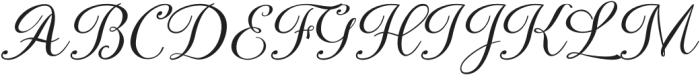 Ansley Italic otf (400) Font UPPERCASE