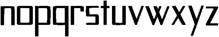 Answer Regular otf (400) Font LOWERCASE