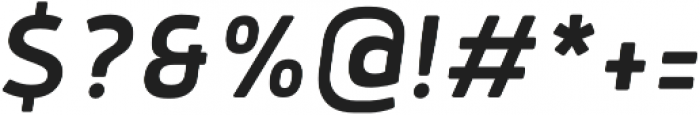 Anteb Medium Italic otf (500) Font OTHER CHARS