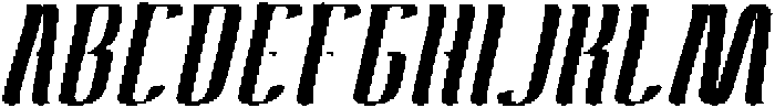 Antelope Run-Light otf (300) Font UPPERCASE