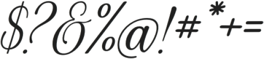 Anteri Signature Regular otf (400) Font OTHER CHARS