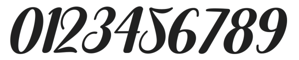 Anterla Italic Regular otf (400) Font OTHER CHARS