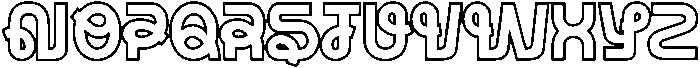 Antex Inline otf (400) Font UPPERCASE