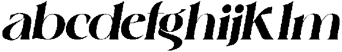 Anthela Italic otf (400) FONT