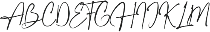 Anthes otf (400) Font UPPERCASE