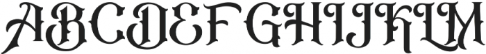 Anthique Alt Three otf (400) Font UPPERCASE