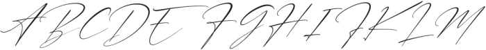 Anthoni Sifnature Italic otf (400) Font UPPERCASE