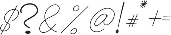 Anthoni Signature Regular otf (400) Font OTHER CHARS