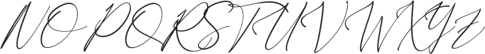 Anthoni Signature Regular otf (400) Font UPPERCASE