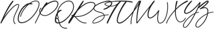 AnthoniaSignature Script otf (400) Font UPPERCASE