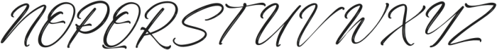 Anthony Hunters Italic otf (400) Font UPPERCASE