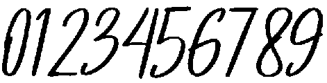 Anthony Regular otf (400) Font OTHER CHARS