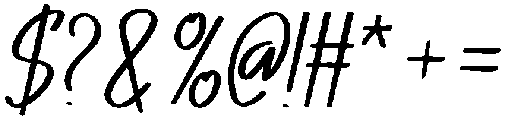 Anthony Regular otf (400) Font OTHER CHARS