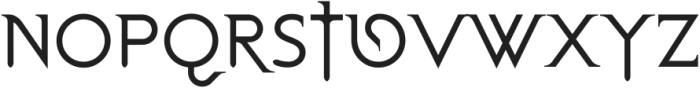 Anthropology-Medium ttf (500) Font UPPERCASE