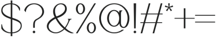 Anthurea-Regular otf (400) Font OTHER CHARS