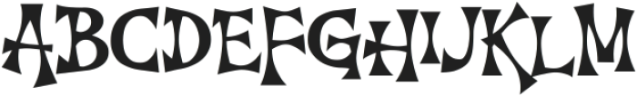 Anthuriom ttf (400) Font UPPERCASE