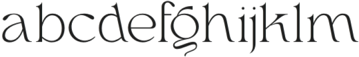 Anthy Thin otf (100) Font LOWERCASE