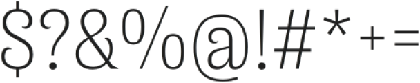 Antica ExtraLight otf (200) Font OTHER CHARS