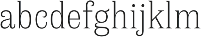 Antica ExtraLight otf (200) Font LOWERCASE