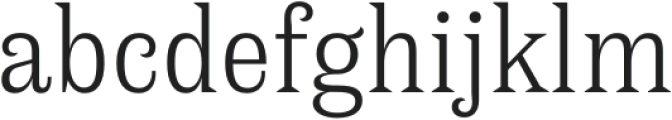 Antica Light otf (300) Font LOWERCASE