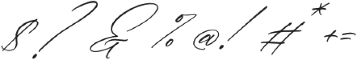 Anticka Whitnes Italic otf (400) Font OTHER CHARS
