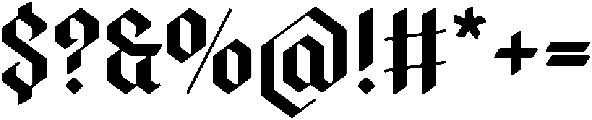 Antifight Regular otf (400) Font OTHER CHARS