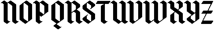 Antifight Regular otf (400) Font UPPERCASE