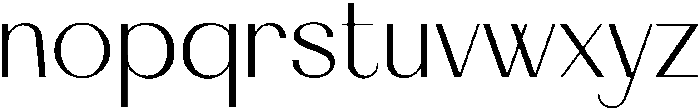 Antigua Regular otf (400) Font LOWERCASE